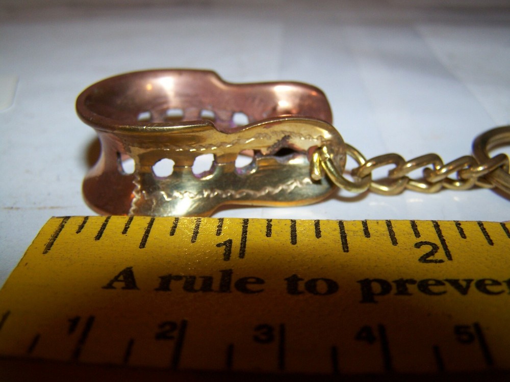 NEW Copper western Stirrup Key Chain