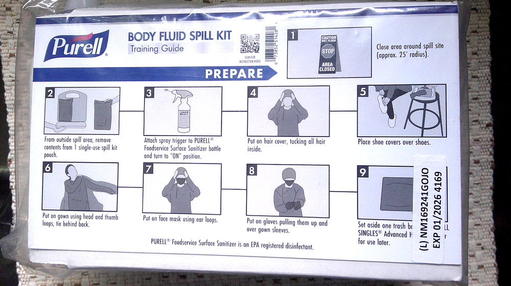 PURELL Body Fluid Spill Kit