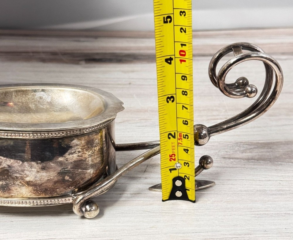 Vintage Martin Hall & Co Silver Plated Victorian Style Spoon Warmer #7616