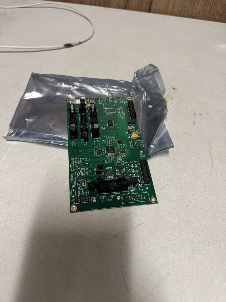 Industrial PCB Control Board Multi Connector Untested For Parts Repair