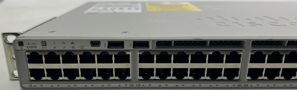 Cisco Catalyst C9200L-48T-4G-E V02 Switch w/Power Cable (SNB)