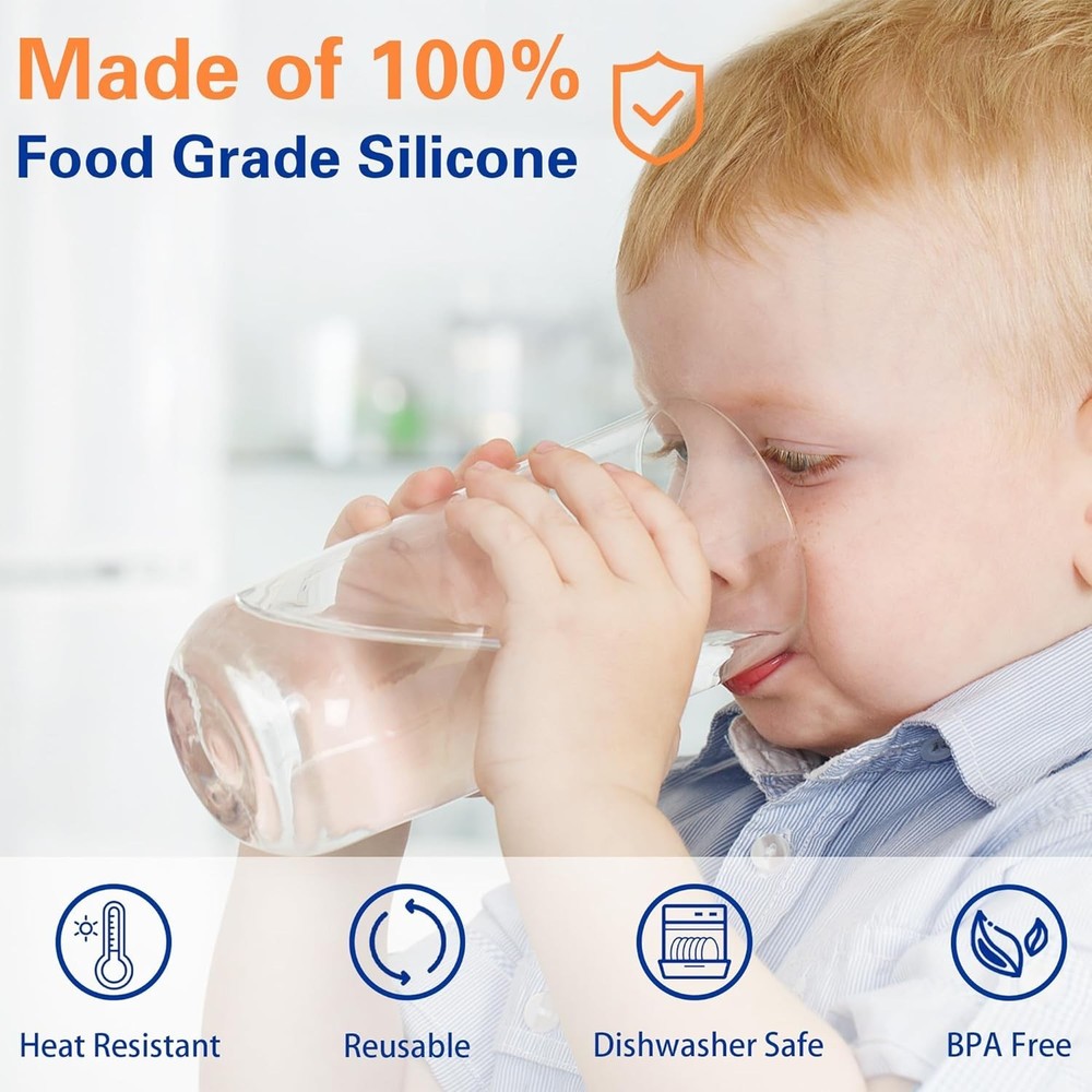 Silicone Replacement Cap Set - Pack of 5
