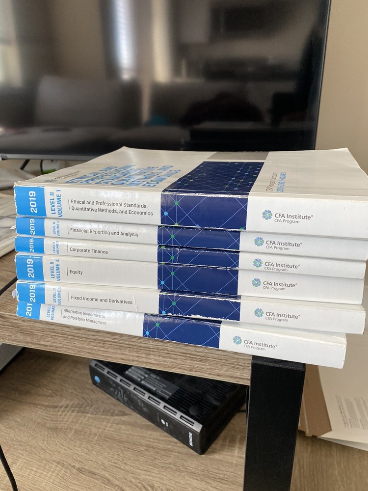 CFA Level 2 CFAI textbooks