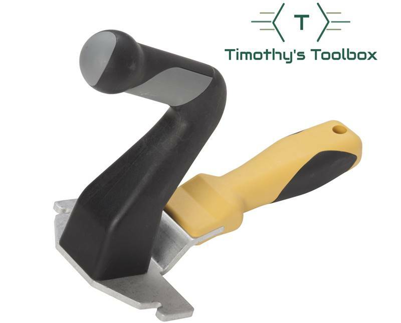 TapeTech QuickBox 8.5” Drywall Flat Finishing Box and Wizard Compact Handle Set
