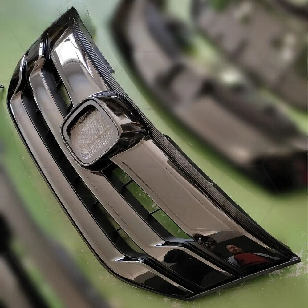 For Crosstour 2013-2015 Black Front Upper Grill Bumper Grille Replacement