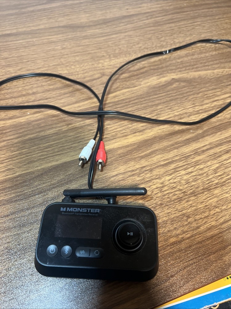 Monster Bluetooth MBA9-1011-BLK V 1.1 2 IN 1 Wireless Transmitter Receiver