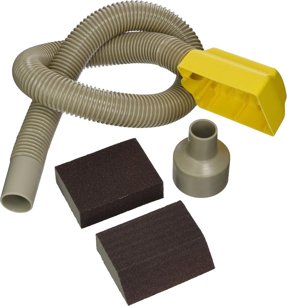 Precision Dust-Free Sponge Sander - Includes 2 Medium Grit Sponges, Vacuum Ready