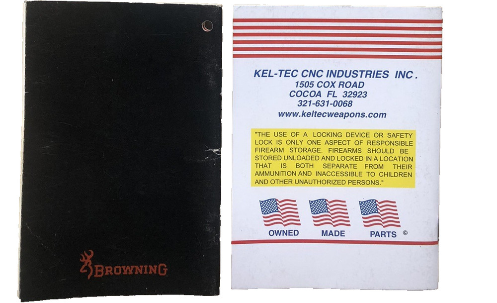 Smith &Wesson SD9 VE Box A-BOLT BROWING /KEL-TEC /GLOCK Paperwork, TRIGGER Lock