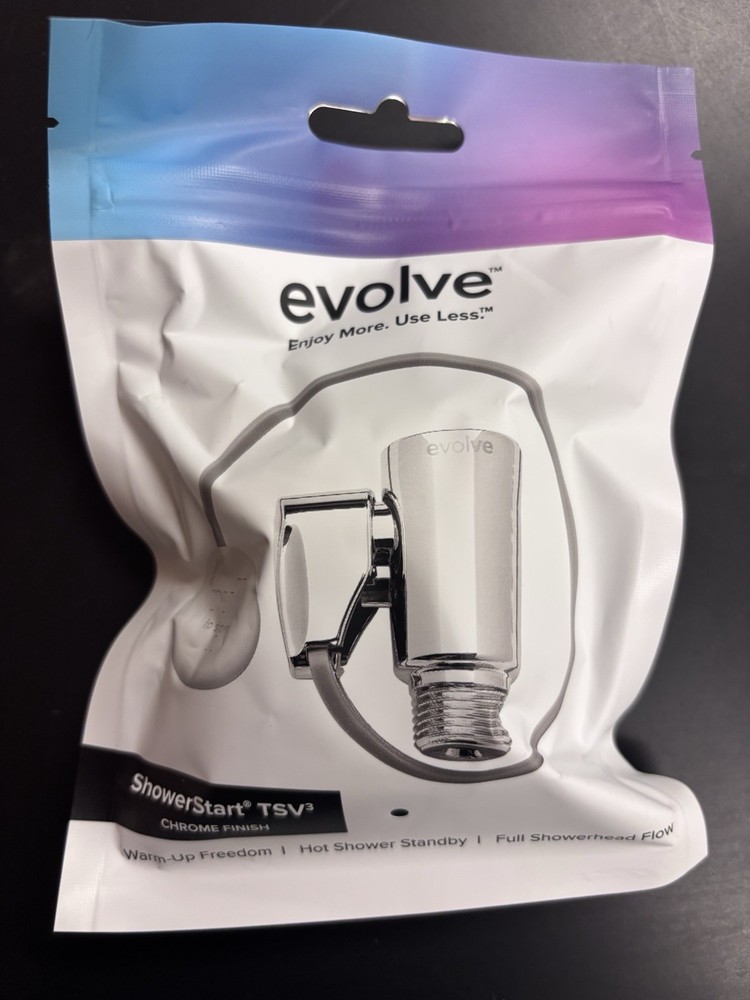 Evolve ShowerStart TSV3 Chrome Finish Water Conservation Save $$$