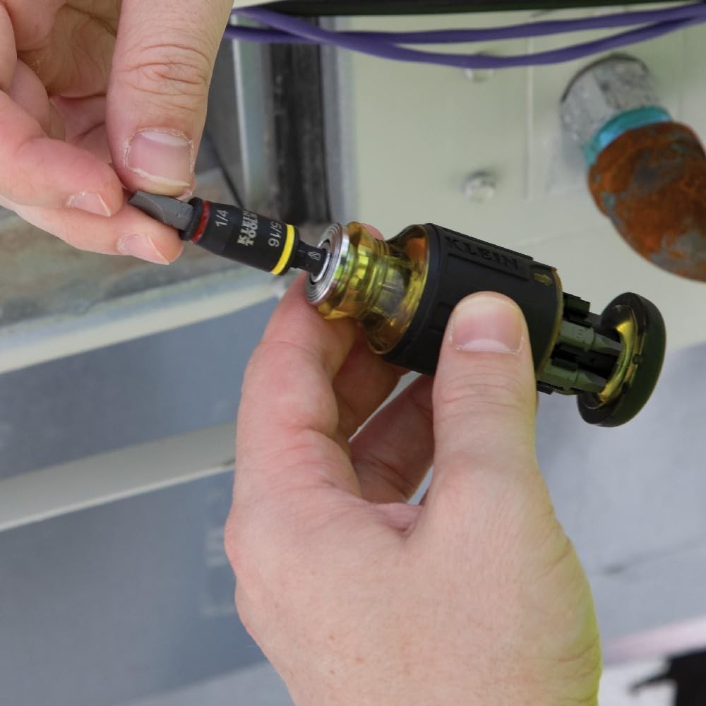 Compact 2-Piece Impact Driver Set: 3-in-1 Flip Socket for Ultimate Flexibility