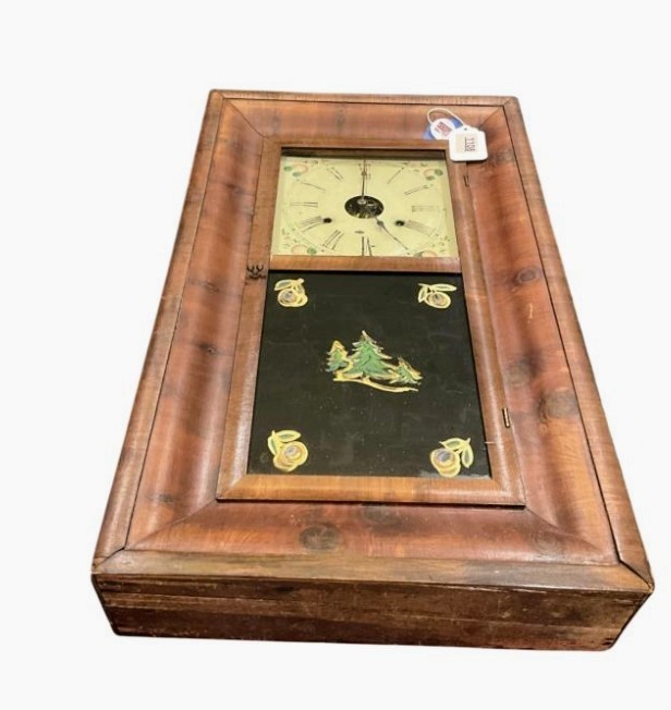 Antique Chauncey Jerome Ogee Clock