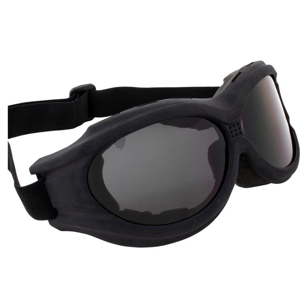 BUZZARD GOGGLE KIT BLACK FRAME INCLUDES SMOKE AND YELLOW LENS