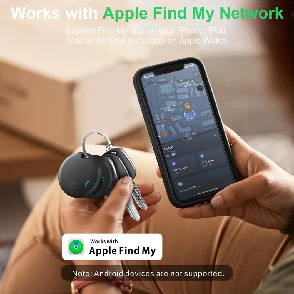 Tracker Tag 4 Packs Bluetooth Tracker, Smart Tag Locator Tracking D... Fast Ship