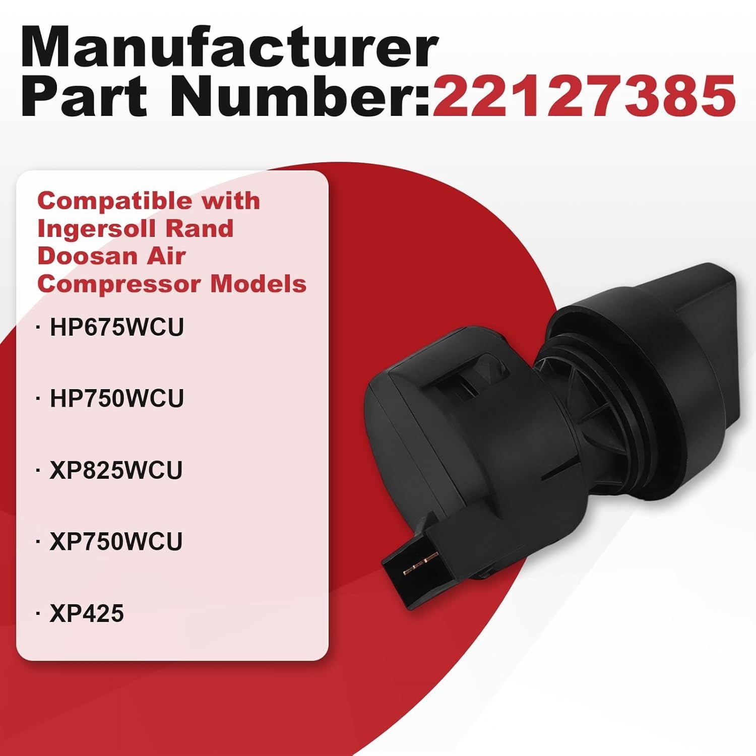 4 Pole Ignition Start Switch 22127385 for Ingersoll Rand Doosan Air Compressor