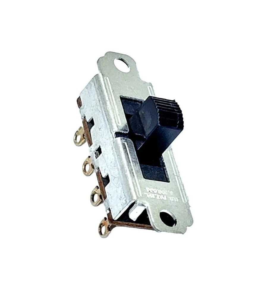 SWITCHCRAFT 46311LDRX, Slide Switch, 3 Amp, 125 Volt, 3-Position