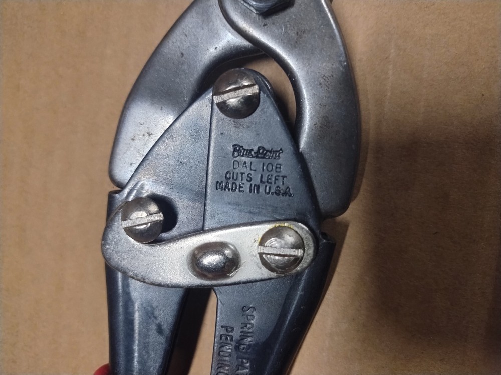 METAL SHEAR SNAP ON BLUE POINT TOOL CUTTING