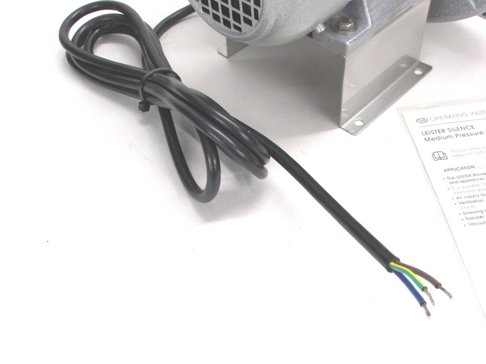 LEISTER SILENCE MEDIUM PRESSURE BLOWER, 3-PHASE, RF63M-2