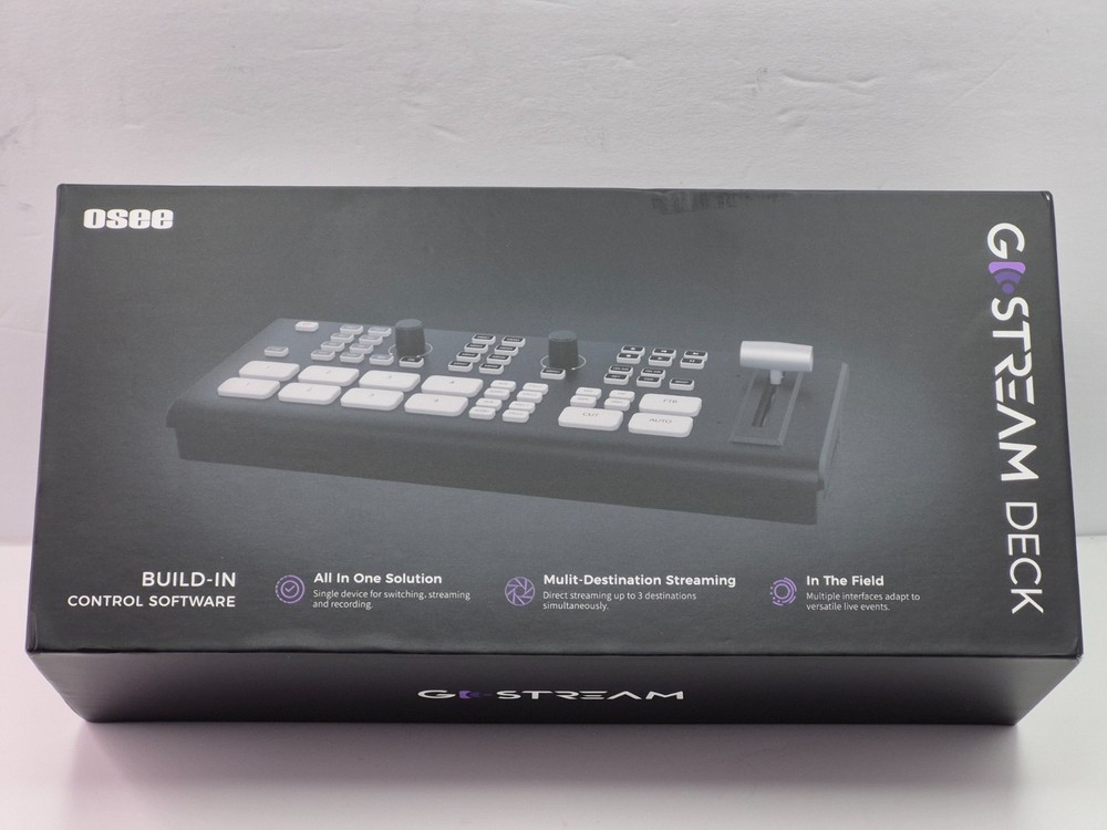 OSEE GoStream Deck HDMI Live Streaming Multi Camera Video Mixer Switcher