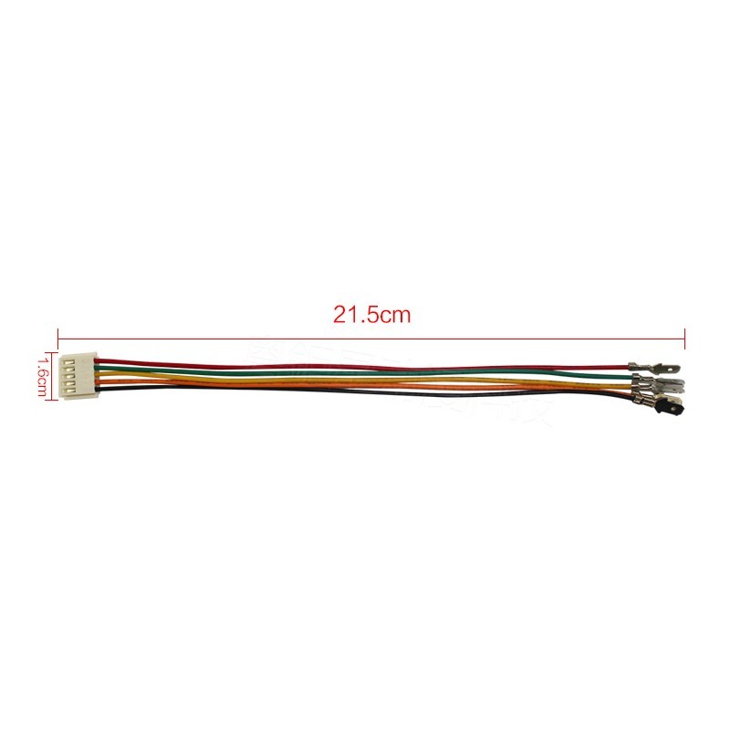 Arcade 5 pin To 4.8mm (.187") Microswitch Terminals Conversion Harness Cable