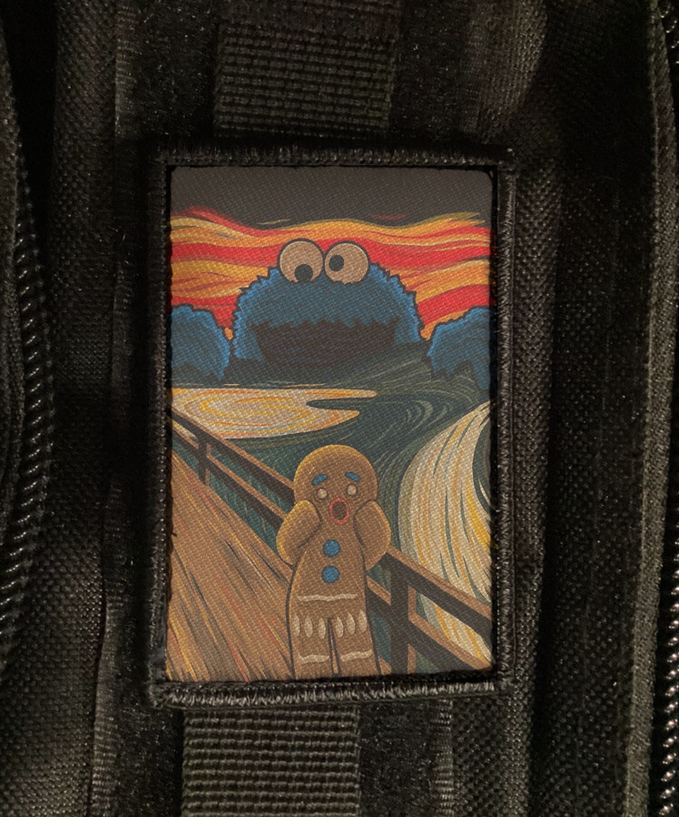 Not Lazy Sloth Patch Meme Energy Efficient Morale Tactical Hook [sub]