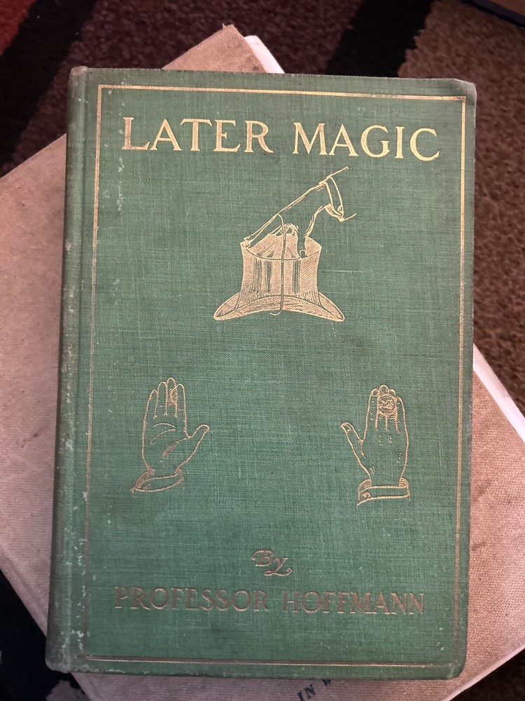 later magic by professor John Hilliard