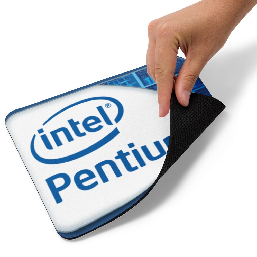 Intel Pentium Inside Processor - Mouse Pad NEW 9.5" x 7.75" Non Slip Retro