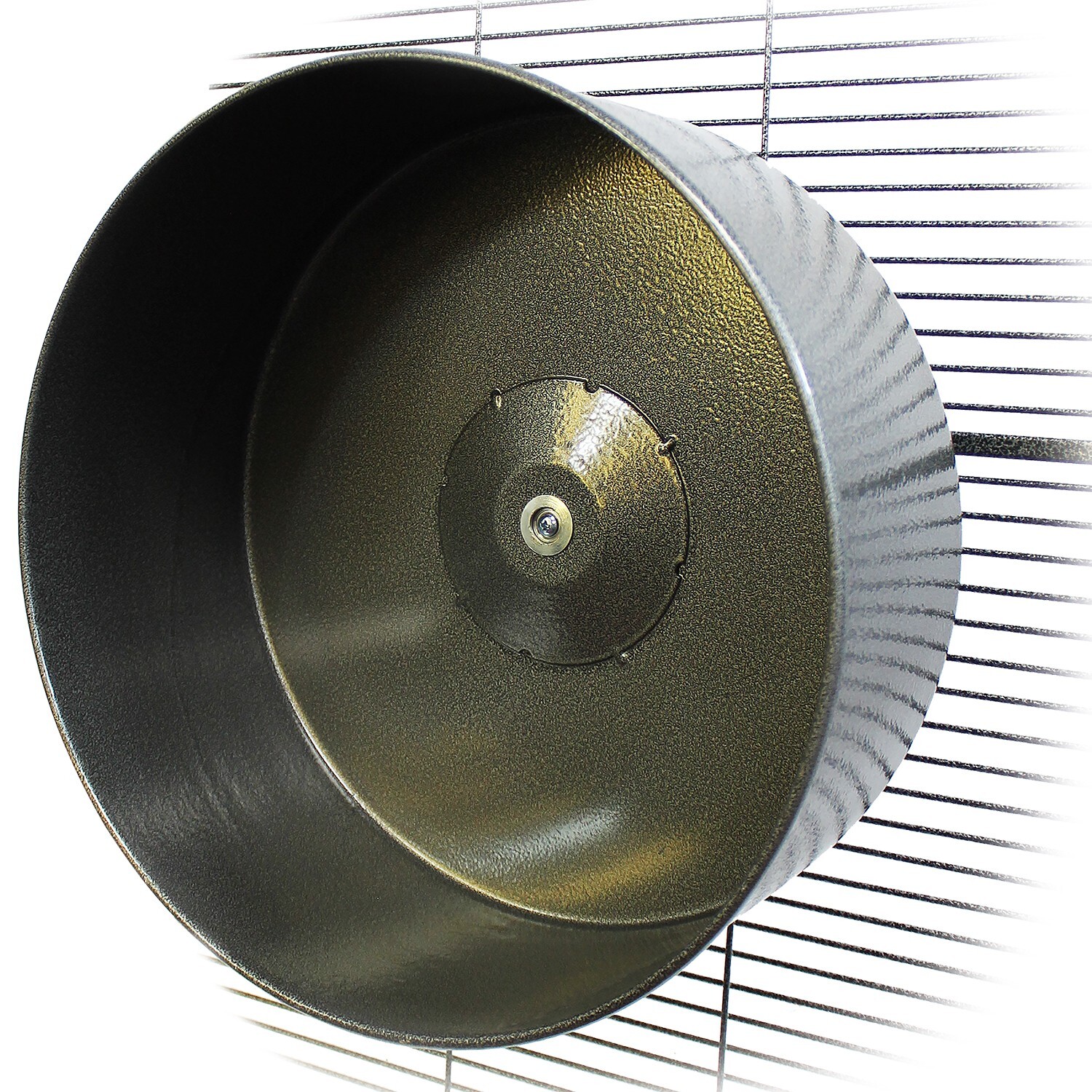 CHIN-SPRINT WHEEL 15" BLACK- Chinchillas, Prairie Dogs, Rats