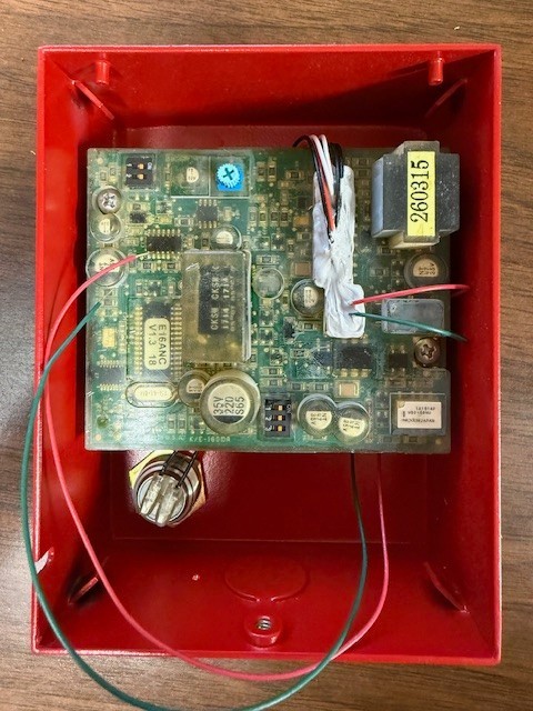 Viking Electronics E-1600-IP Intercom Sub Station MISSING MOUNTING PLATE