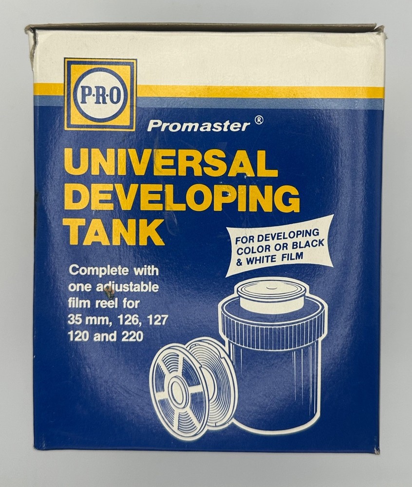 Vintage Promaster Universal Developing System Tank 1 Adjustable Pro-352T