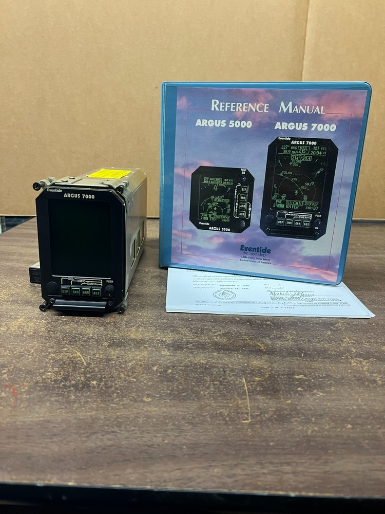Eventide ARGUS 7000 Moving Map 7000-25-27