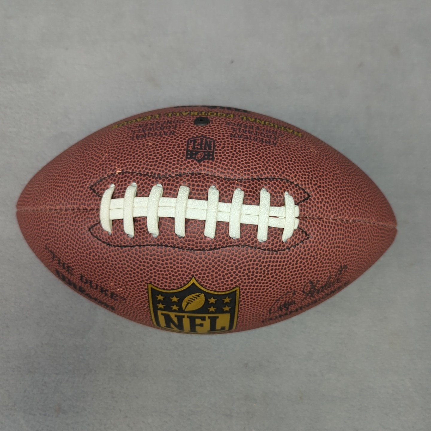 Wilson “The Duke” NFL Brown Leather Football Professional Composite WTF1825
