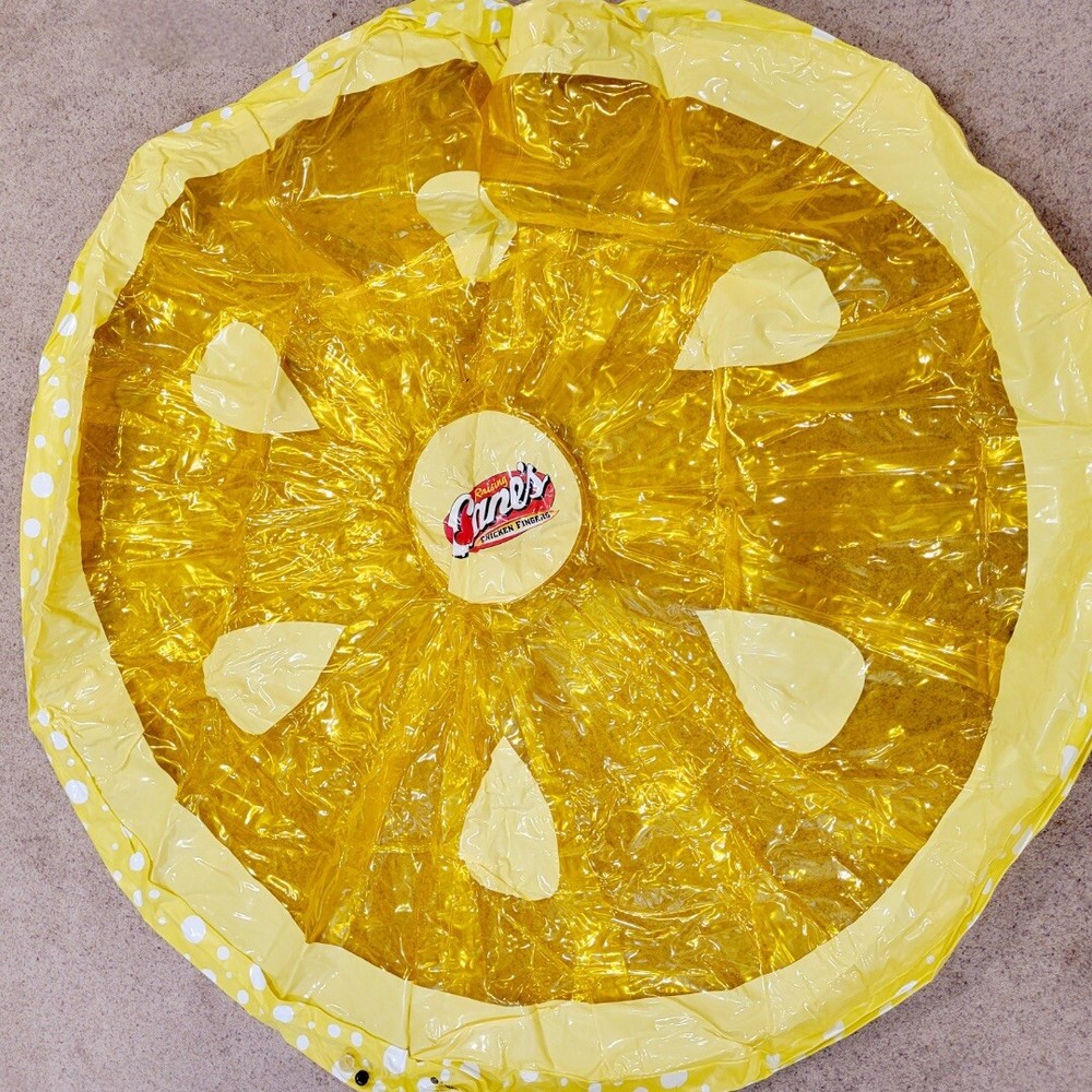 Raising Canes 60" Lemon Pool Float - New