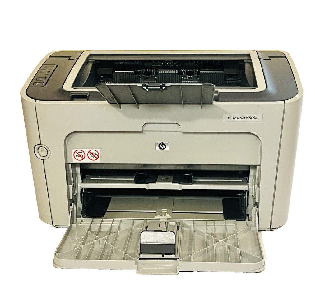HP LaserJet P1505n Laser Printer, Workgroup Printer CB413A -Low pages WARANTY
