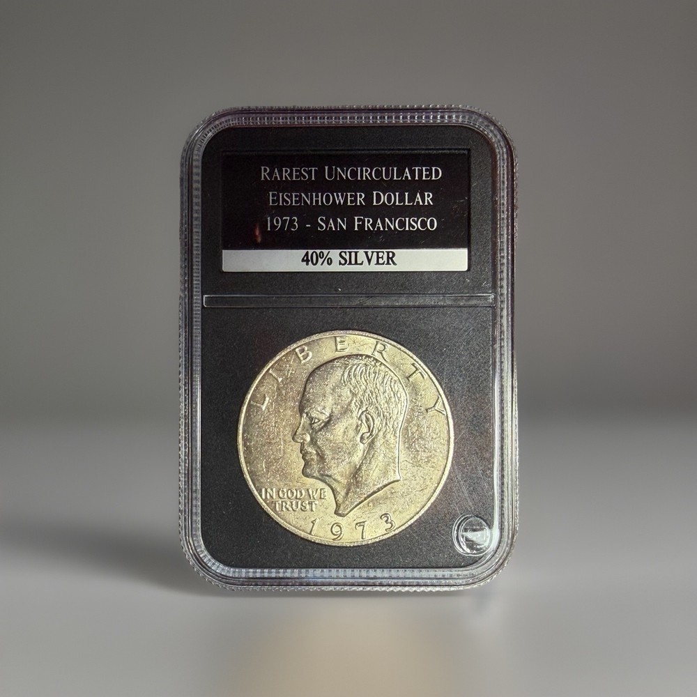 1973-S Eisenhower Ike Silver Dollar