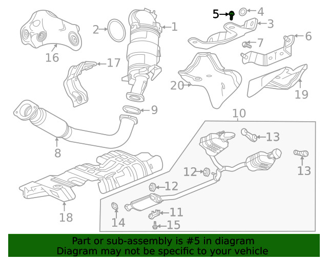 Genuine GM Multi-Purpose Nut 11546441
