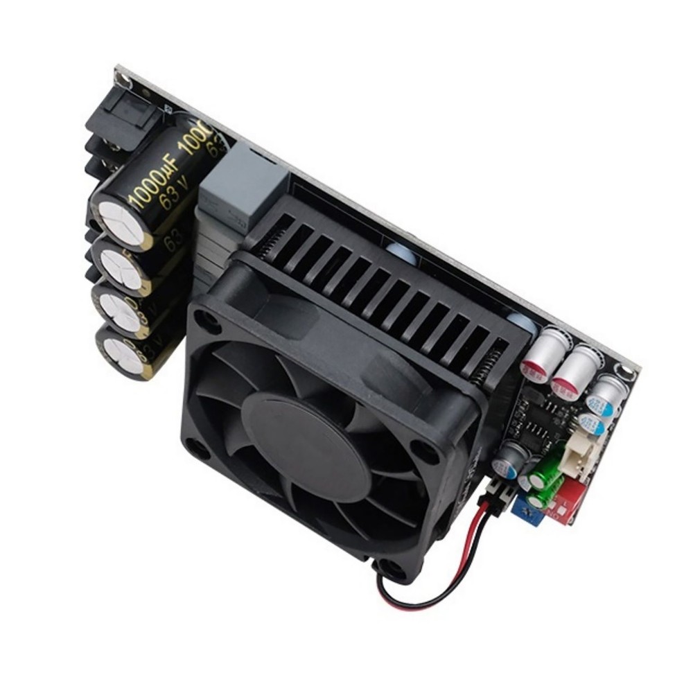 Amplifier Board Equipped with Temperature-controlled automatic air cooling
