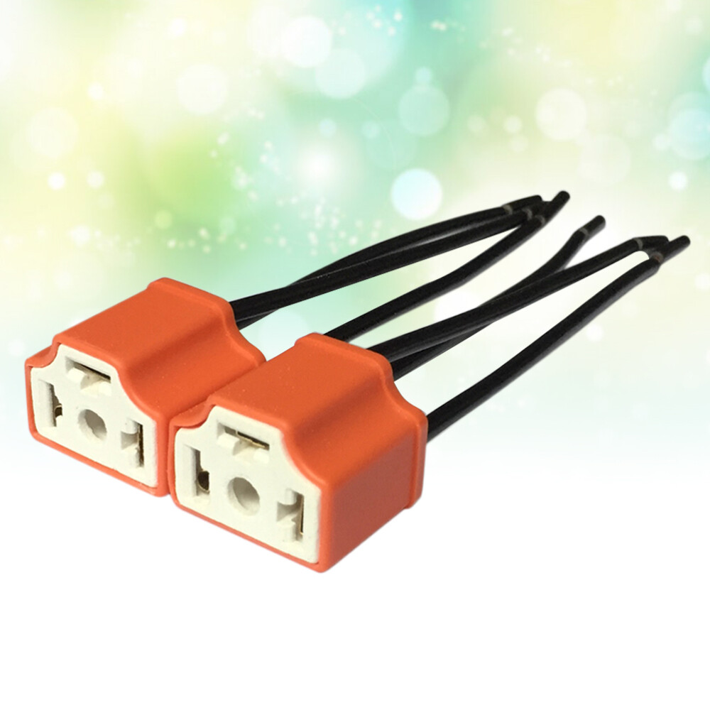 2 Pcs Flasher Sockets Safe and Efficient Relay Impact Molded