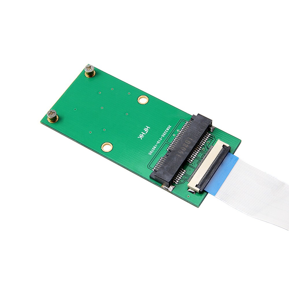 msata SSD to mini pcie interface extension cable for laptop