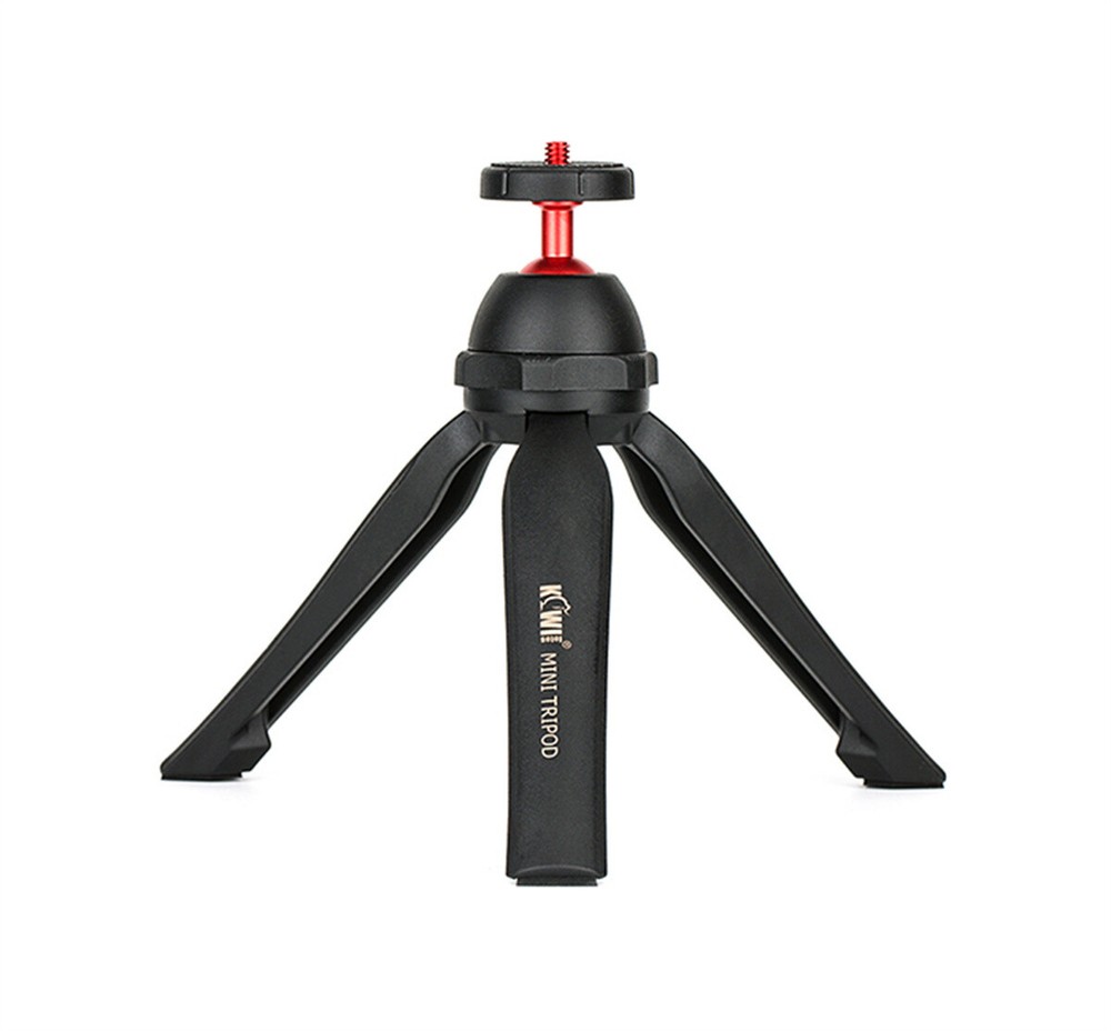 Phone Vlogging Kit Video Camera Rig Stabilizer Cage +LED Light/Microphone/Tripod