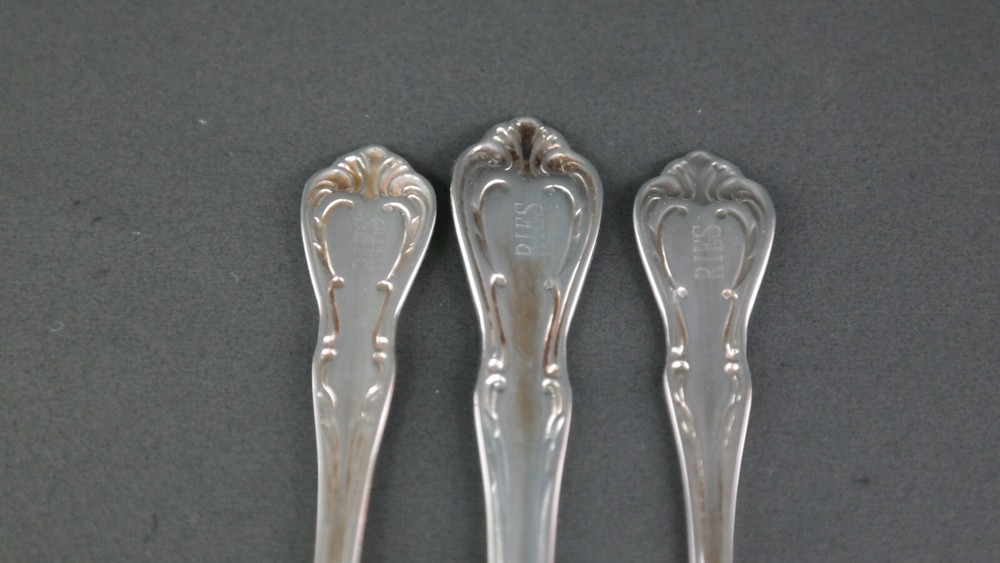 Oneida Harmony Silver Plated Silverware 3 Piece Baby Set "Jacob" JR