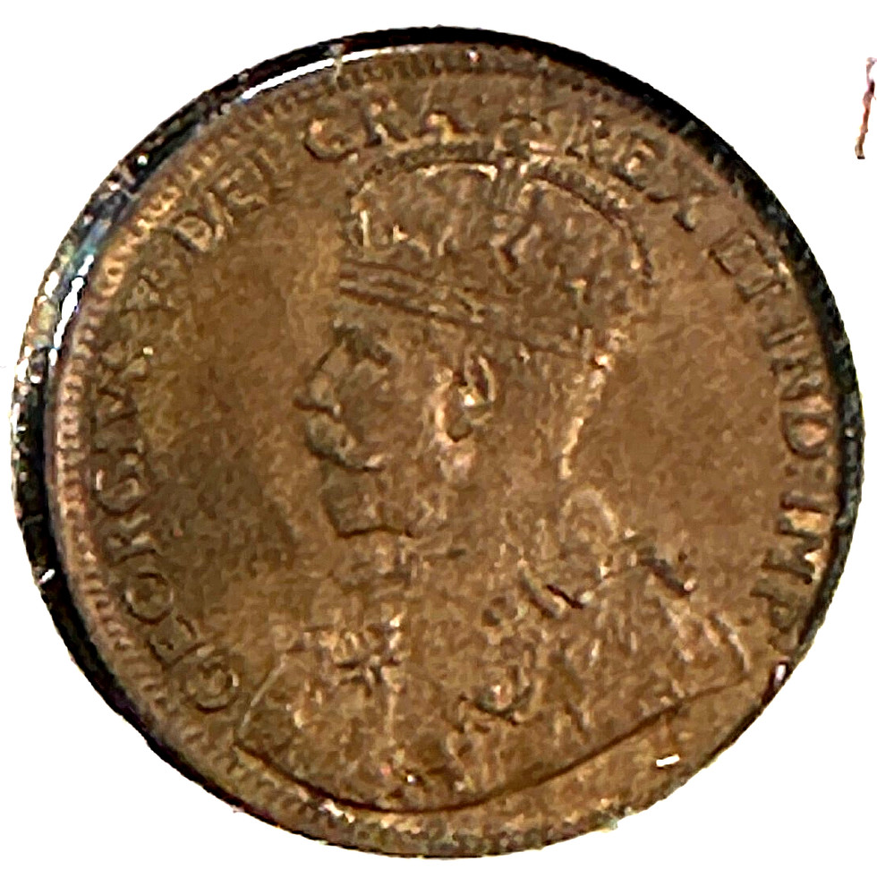 1918 Canada Large Cent Nice Original Brown Uncirculated CHRC
