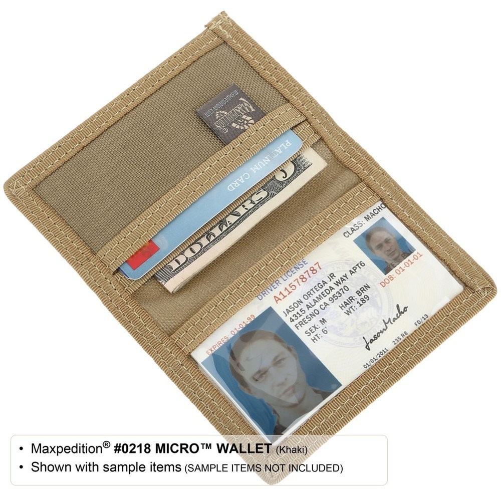 Maxpedition Gear Micro Wallet Black