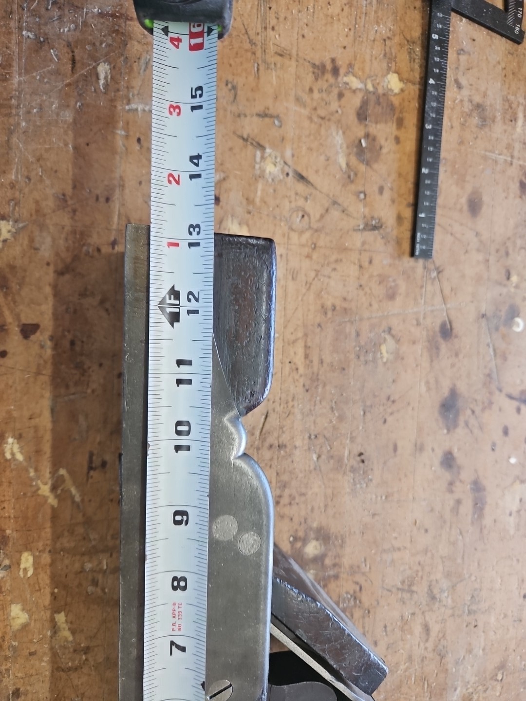 British Infill Plane Only Makers Mark Are Moulson Brothers Stamp On Iron Blade