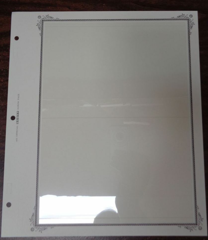 2 row pocket Scott Specialty Hingeless Stock pages Stocksheets Advantage X10 NEW