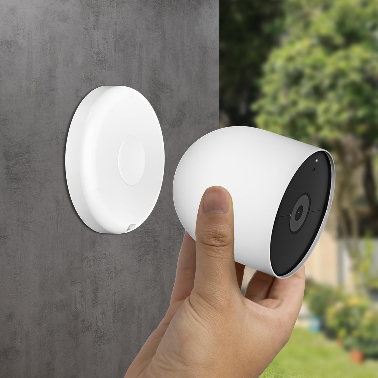 2 Pack Magnetic Wall Mounts Compatible with Google Nest Cam Outdoor or Indoor, B
