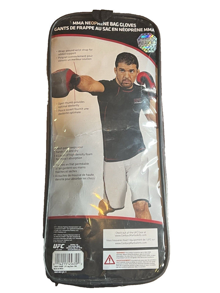 UFC MMA neoprene bag gloves size small