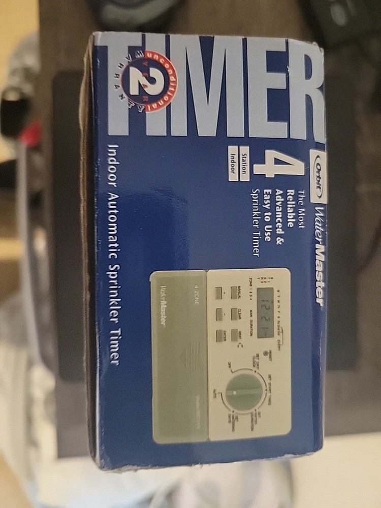 Orbit Water Master 4Station Automatic Sprinkler System Timer Model 57114