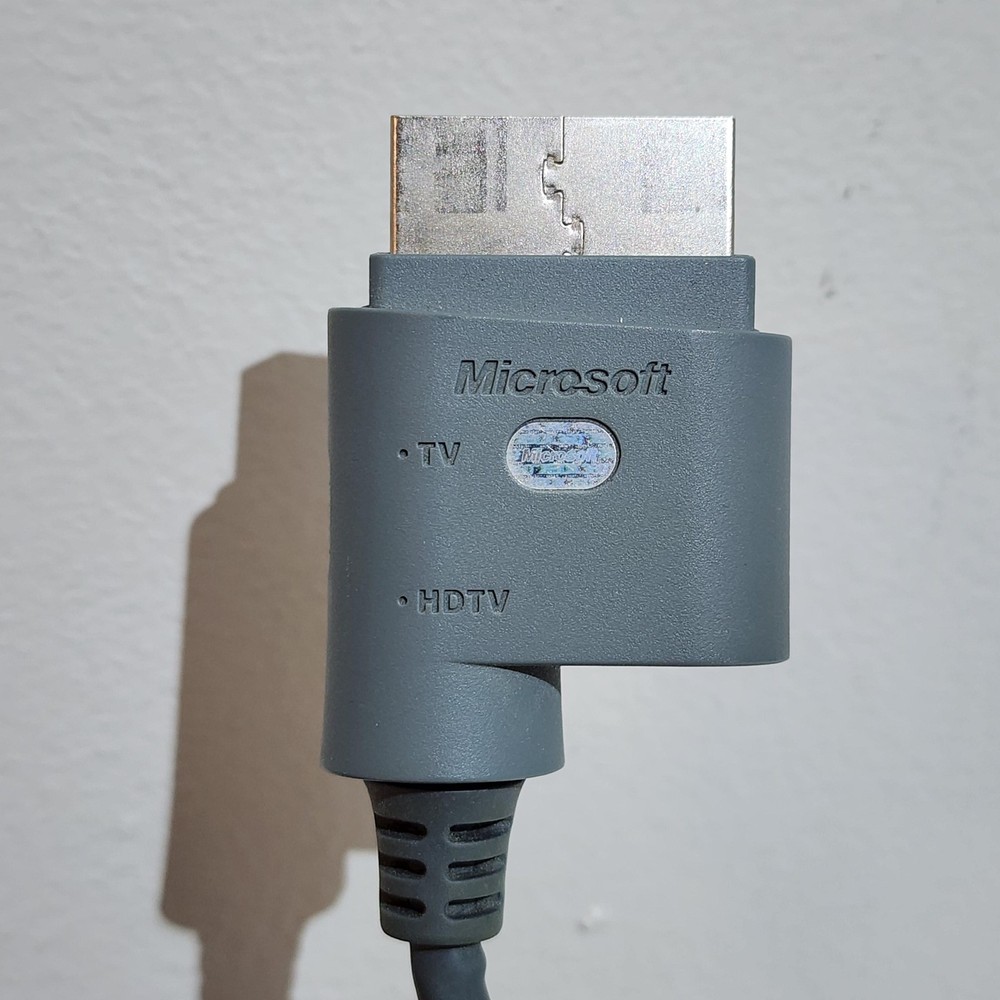 Xbox 360 Genuine Power Supply Adapter Cables Bundle Component Composite AV OEM