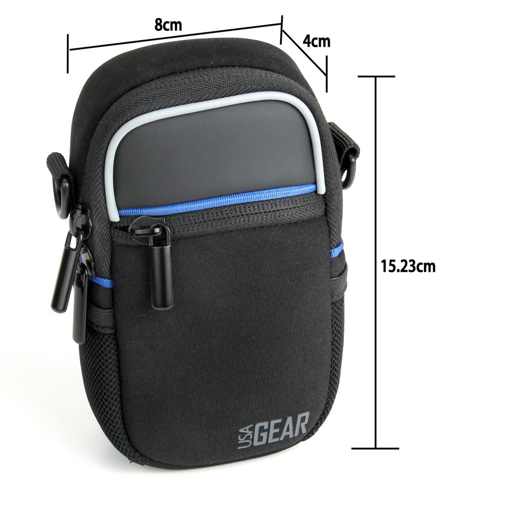 Compact Camera Bag with Waterproof Rain Cover , Belt Loop & Shoulder Strap Sling