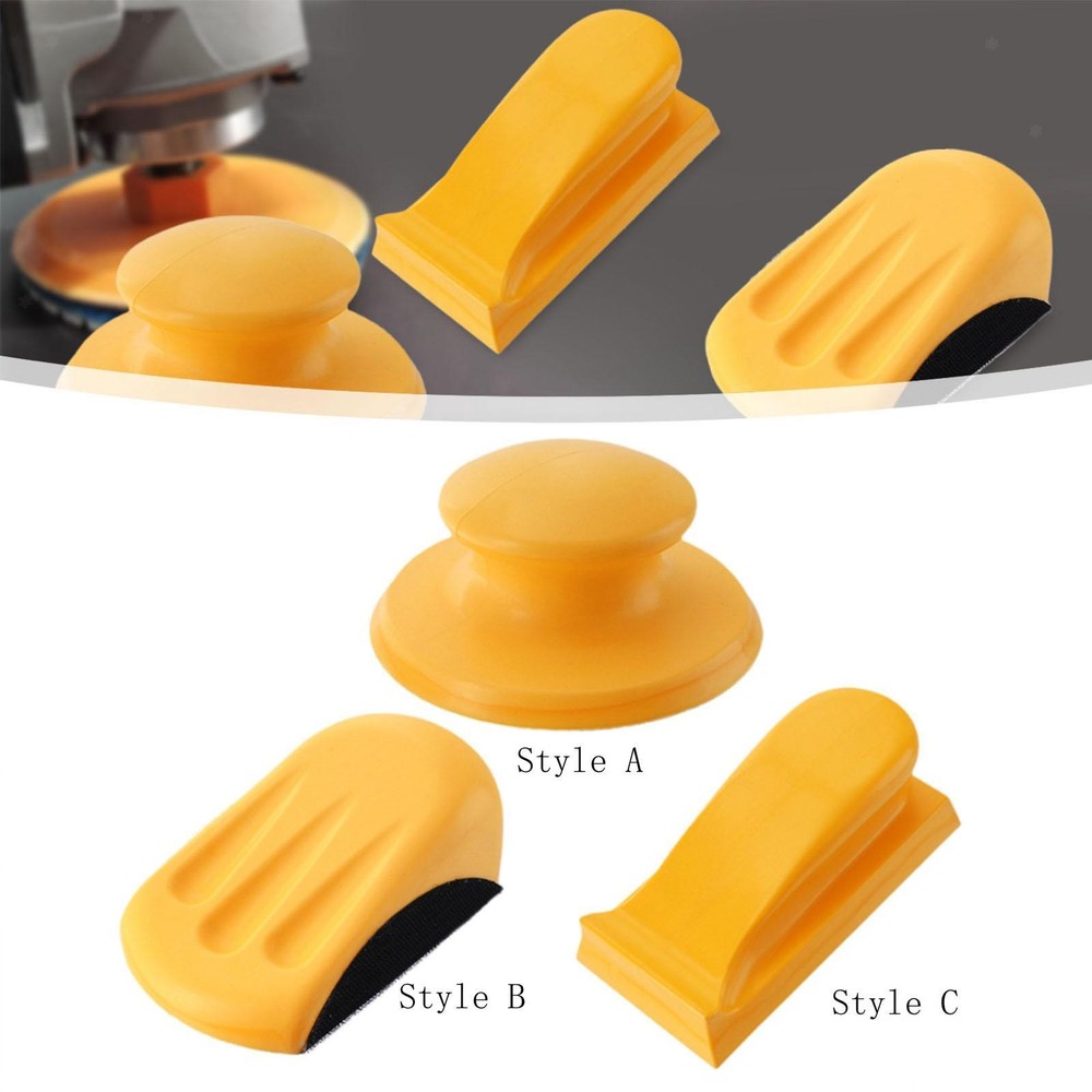 Hand Sander, Hand Sanding Block, Practical Wooden Sanding Block with Light